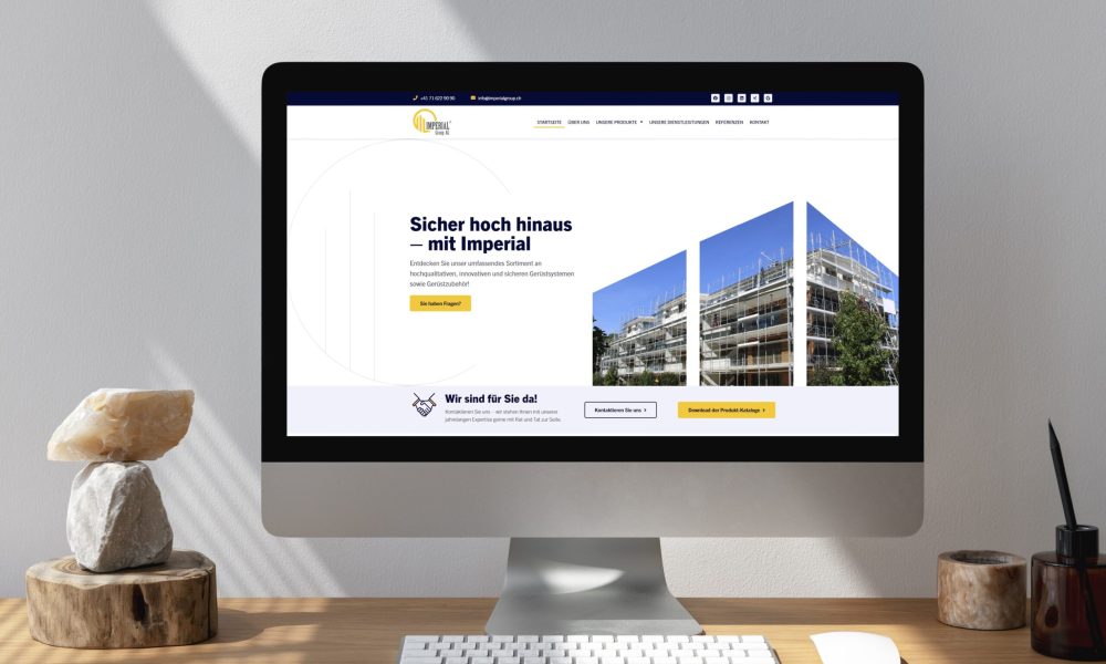 Webseitenerstellung für Imperial